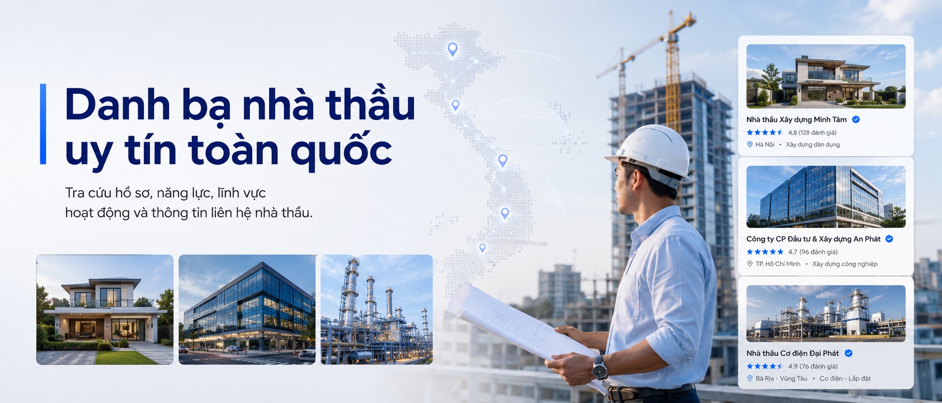 Danh bạ nhà thầu uy tín toàn quốc